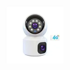 دوربین مداربسته  سیمکارت خور دو لنز  مدل SQ001-4G  بدون محدودیت در اپراتور با سرعت بالا O-KAM PRO