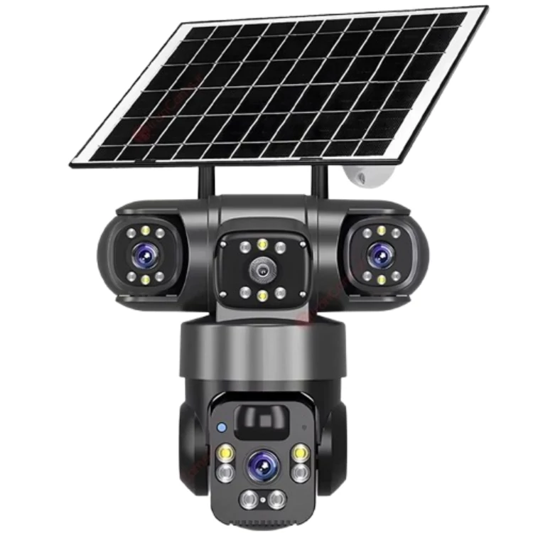 دوربین سیمکارتی سولار سه لنز 15MP