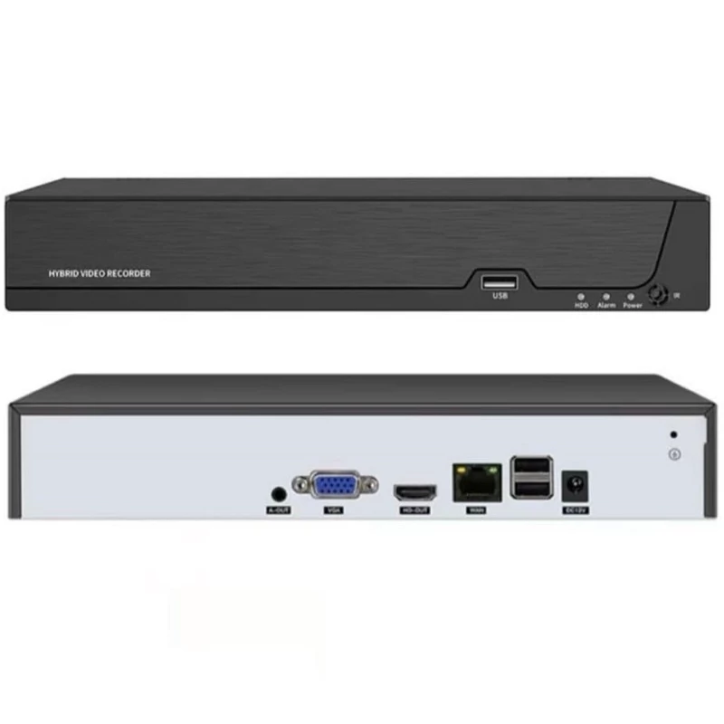 دستگاه ضبط دوربین تحت شبکه ای پی ان وی ار 16کانال 8مگاپیکسل رکورد فورکی NVR haislicon XM 16 ch