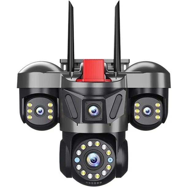 دوربین سیمکارتی 3 لنز مدل هیولا v380pro
