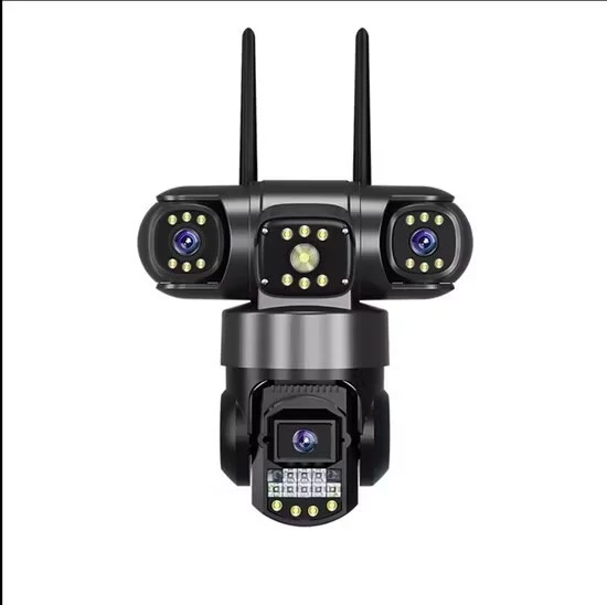 دوربین سیمکارتی سه لنز واقعی قابل تنظیم چرخشی 12MP مدل SZ3  بدون محدودیت در اپراتور با سرعت بالا O-KAM PRO