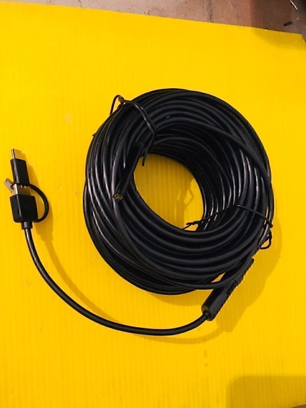 دوربین شلنگی آندوسکوپی 20 متری 20 meters endoscopic hose camera