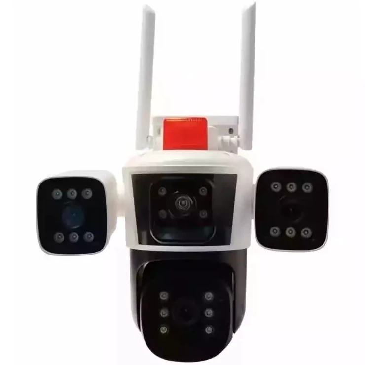 دوربین امنیتی مینی اسپیددام سه‌لنز سیمکارتی 4G LTE مدل OKAM