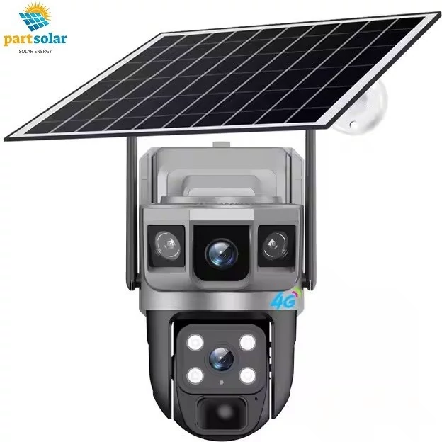 دوربین 4 مگاپیکسل خورشیدی سیمکارتی 3تصویر همزمان v380 pro مشخصات