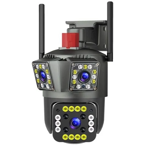 دوربین مداربسته مینی اسپیددام سیمکارتی سه لنز مدل A3Hبرند V380