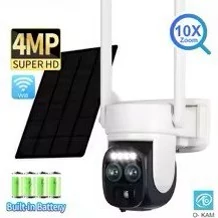 دوربین سولار دو لنز 10X زوم اپتیکال سیمکارتی مدل TP2 بدون محدودیت در اپراتور با سرعت بالا (O-KAMPRO)1aq