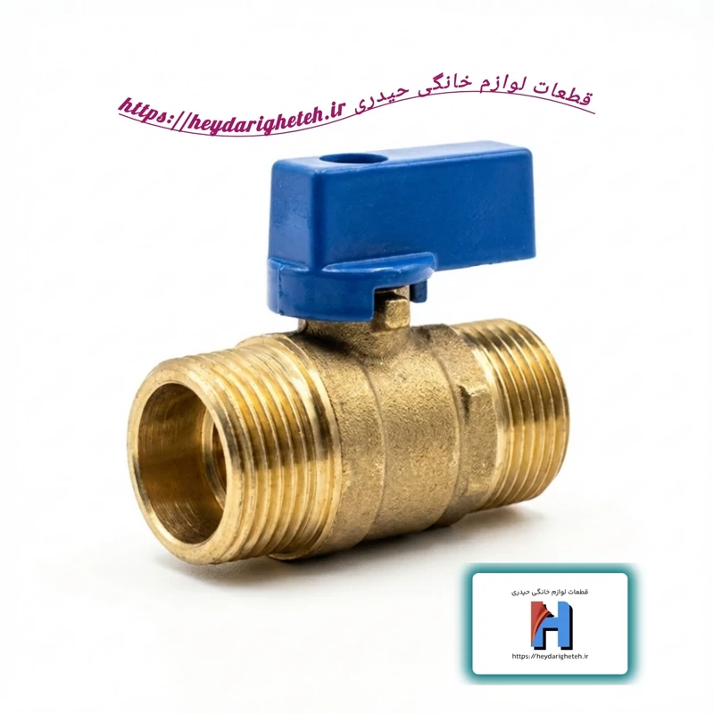 شیر آبسرد آبگرمکن دیواری بوتان ( برنجی ـ اتصال 1/2 )