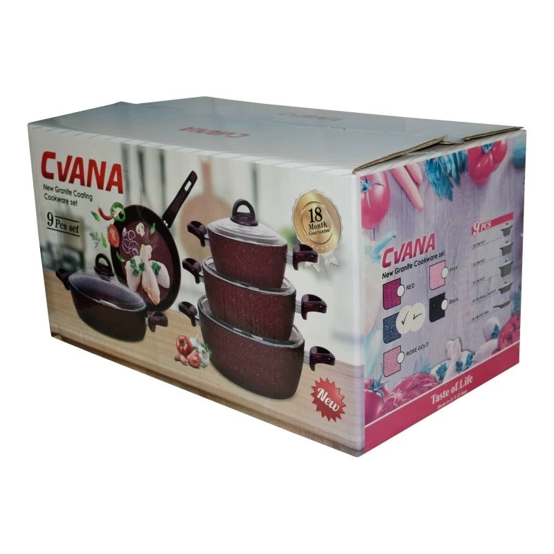 سرویس قابلمه گرانیتی سیوانا مدل P.9 cvana