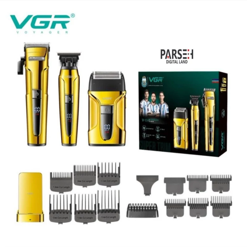 ماشین اصلاح موی سر و صورت وی جی ار VGR V-644