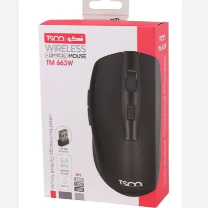 موس بی سیم تسکو مدل TM663W
