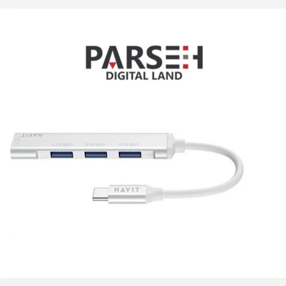 هاب 4 پورت USB3.0 هویت مدل hb-41