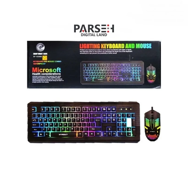 کیبورد و ماوس مخصوص بازی ایکس پی-پروداکت مدل XP-11300N