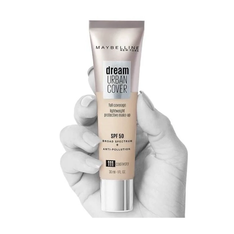 کرم پودر میبلین اورجینال maybelline رنگ بژمتوسط