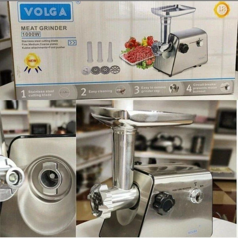 چرخ گوشت  حرفه ای  اصل ولگا 1000 وات  اصلل