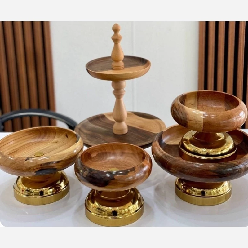 سرویس 5 تیکه پذیرایی چوب گردو ضد آب
