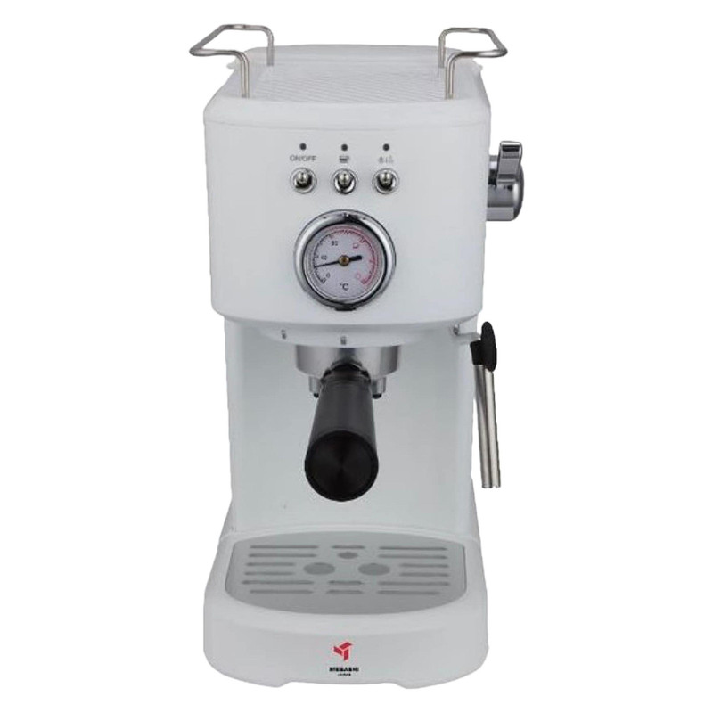 اسپرسوساز 1200 میلی‌لیتری مباشی مدل ECM-2040، مناسب تهیه اسپرسو، کاپوچینو، کافه لاته، ماکیاتو و موکا، دارای سینی چکه گیر، سیستم گرم کردن فنجان